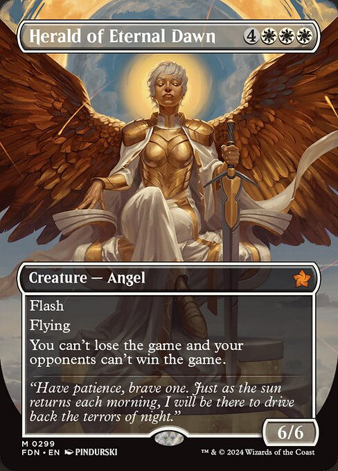 Herald of Eternal Dawn (FDN) (299) / Borderless