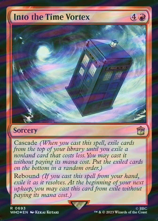 Into the Time Vortex (WHO) (693) / Surge Foil