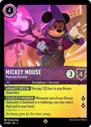 Mickey Mouse - Wayward Sorcerer (LOR_TFC) / Foil