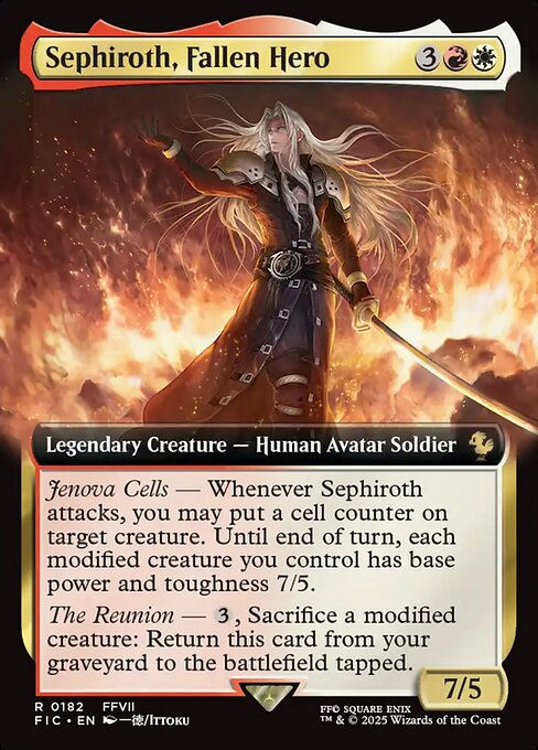 Sephiroth, Fallen Hero (FIC) (182) / Extended Art