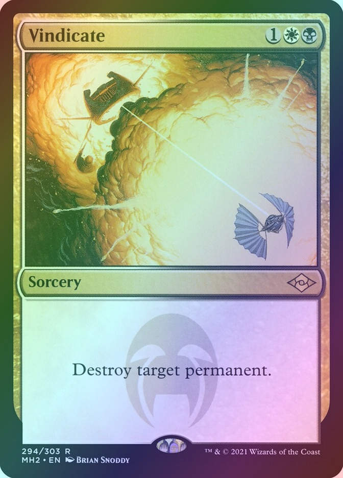 Vindicate (MH2) (294) / Foil