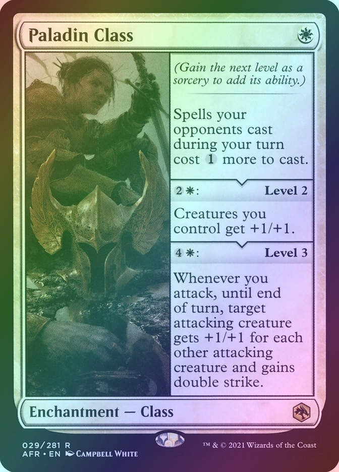 Paladin Class (AFR) (29) / Foil