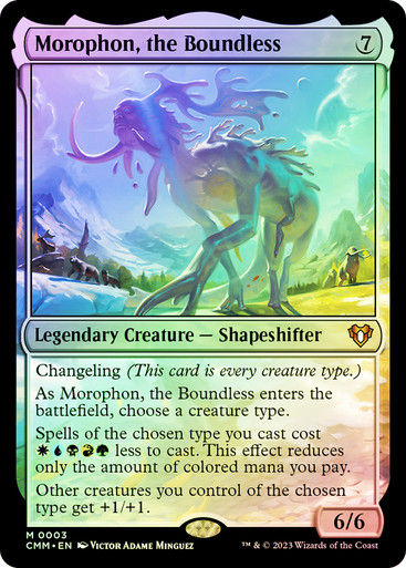 Morophon, the Boundless (cmm) / Foil