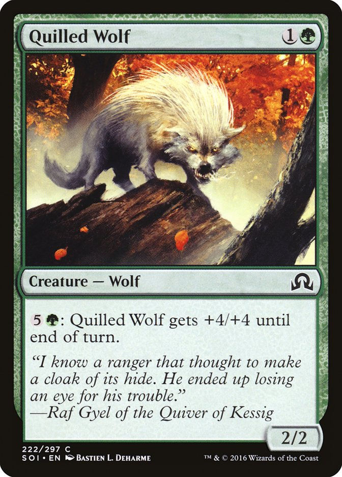 Quilled Wolf (SOI) (222)