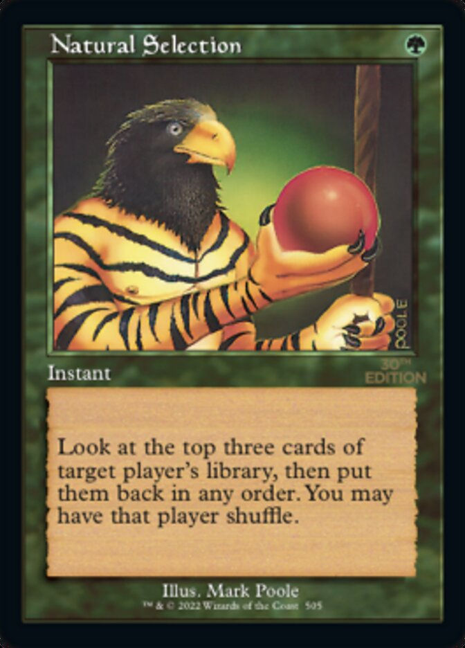 Natural Selection (30a) / Retro Frame