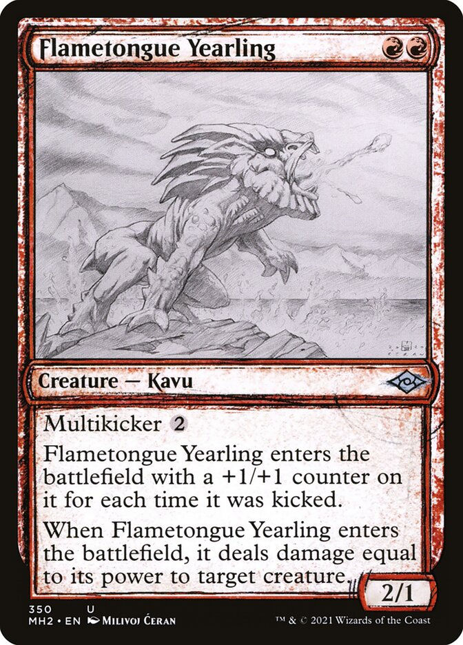 Flametongue Yearling (MH2) (350) / Showcase