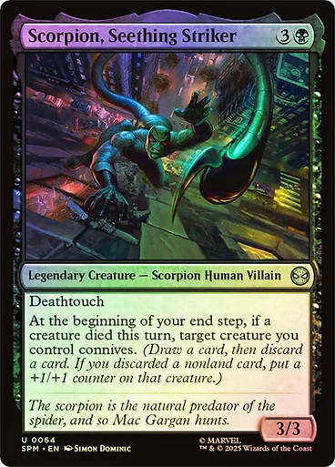 Scorpion, Seething Striker (SPM) (64) / Foil