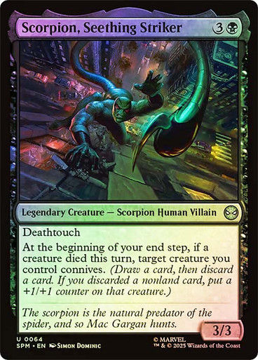 Scorpion, Seething Striker (SPM) (64) / Foil
