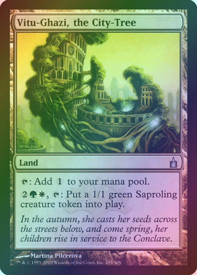 Vitu-Ghazi, the City-Tree (RAV) (285) / Foil