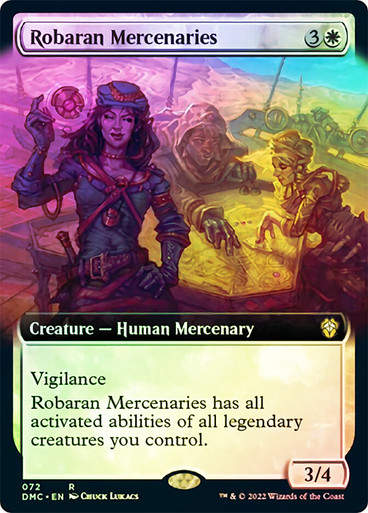 Robaran Mercenaries (DMC) / Extended Art Foil