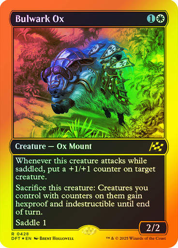 Bulwark Ox (DFT) (428) / First Place Foil