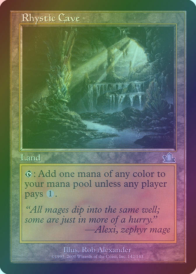 Rhystic Cave (PCY) (142) / Foil