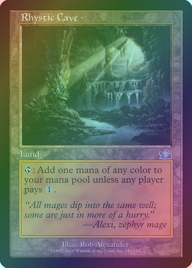 Rhystic Cave (PCY) (142) / Foil