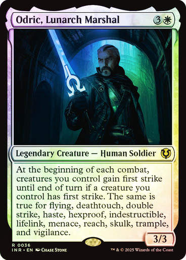 Odric, Lunarch Marshal (INR) (36) / Foil