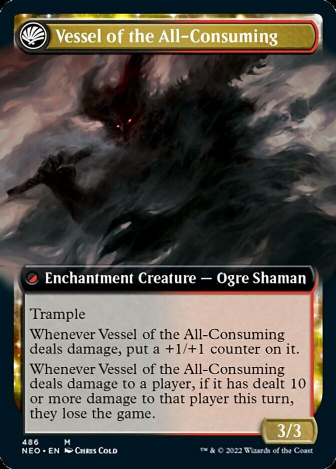 Hidetsugu Consumes All // Vessel of the All-Consuming (NEO) / Extended Art — cara 2 de 2