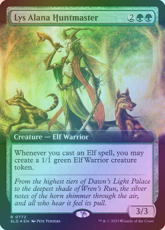 Lys Alana Huntmaster (SLD) (772) / Extended Art / Foil