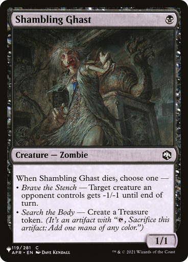 Shambling Ghast (PLST) (AFR-119)