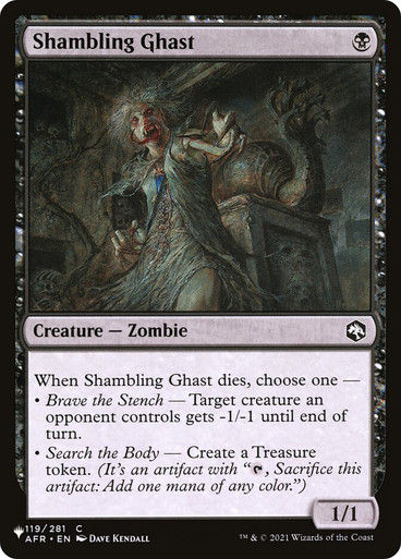 Shambling Ghast (PLST) (AFR-119)