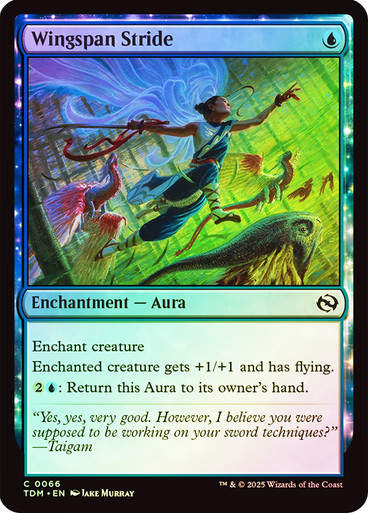 Wingspan Stride (TDM) (66) / Foil