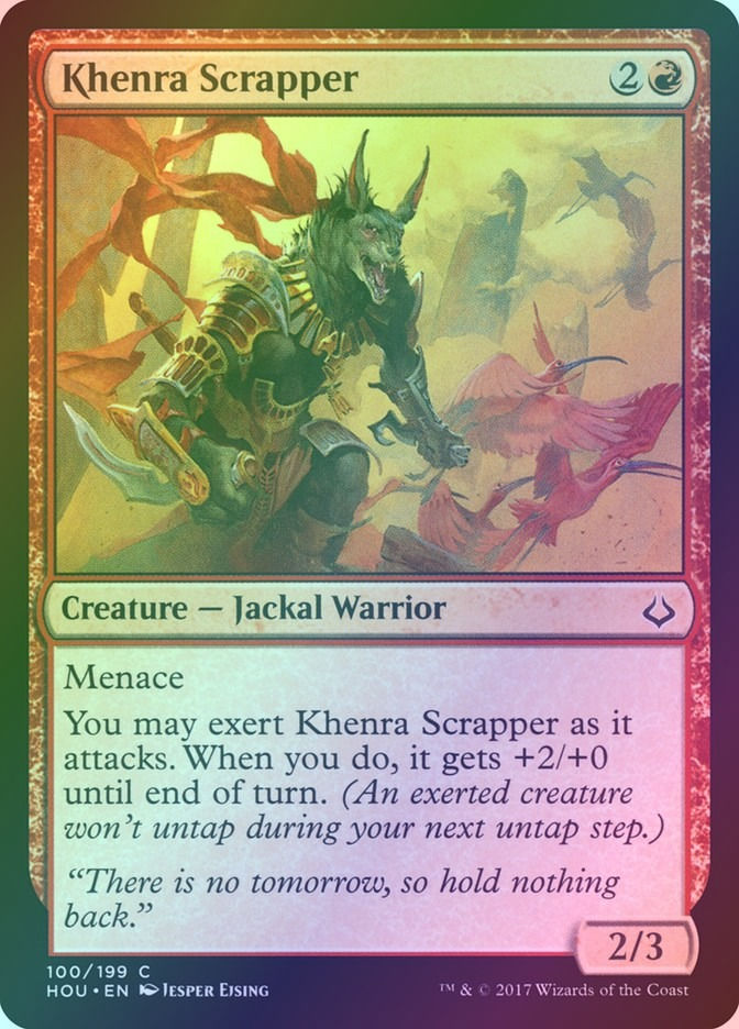 Khenra Scrapper (HOU) (100) / Foil