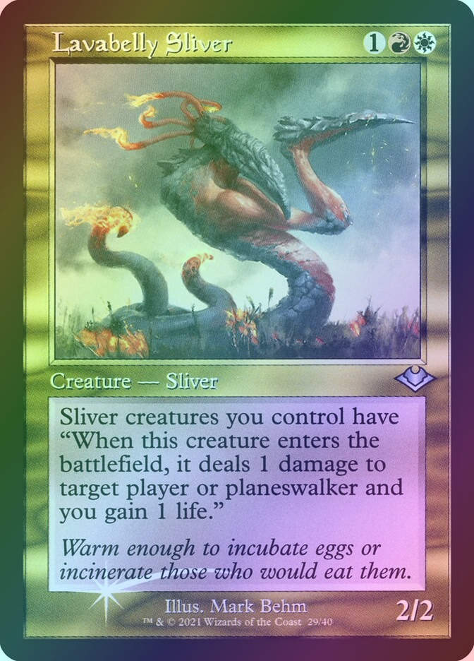 Lavabelly Sliver (H1R) (29) / Foil
