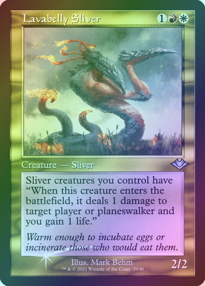 Lavabelly Sliver (H1R) (29) / Foil
