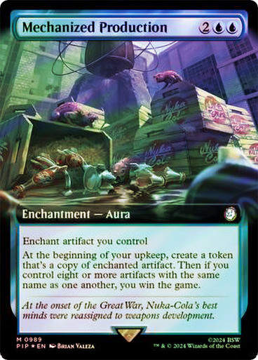 Mechanized Production (pip) (989) / Extended Surge Foil