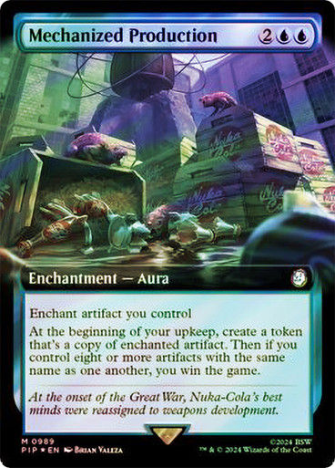 Mechanized Production (pip) (989) / Extended Surge Foil