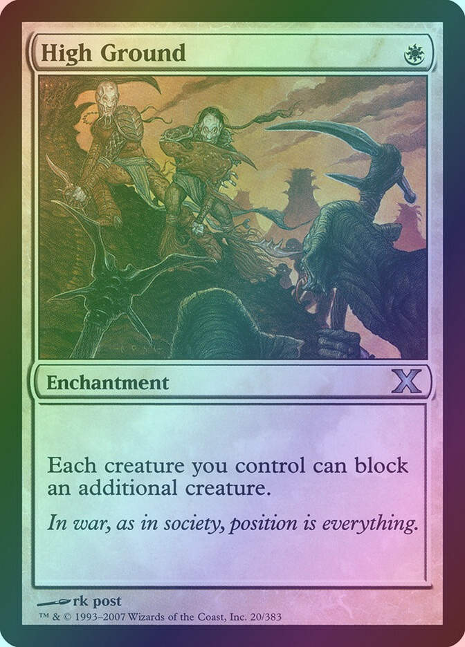 High Ground (10E) (20) / Foil