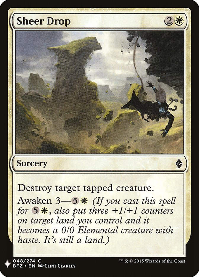 Sheer Drop (MYS)