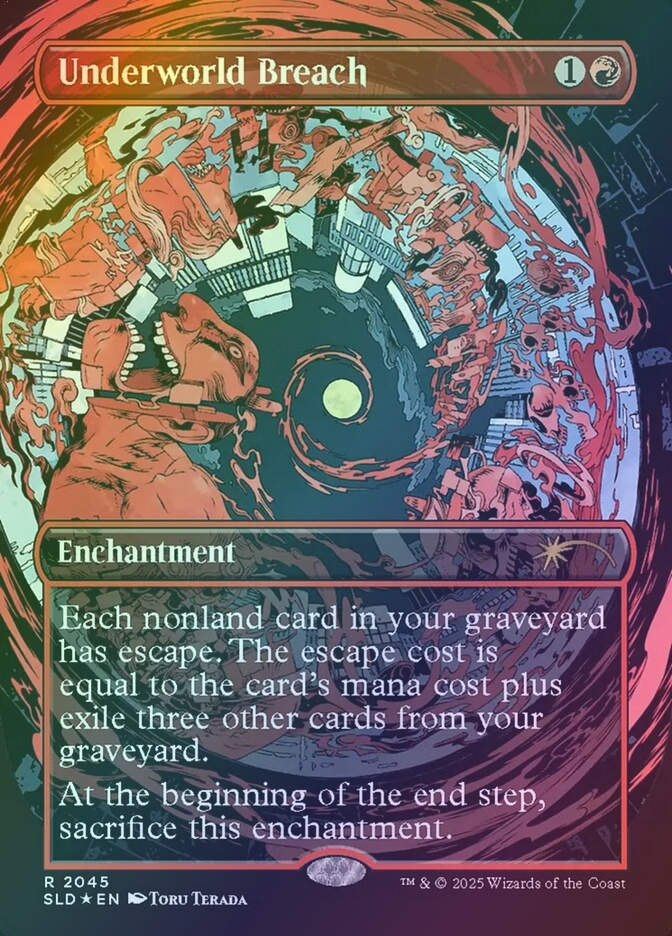 Underworld Breach (SLD) (2045) / Borderless / Raised Foil