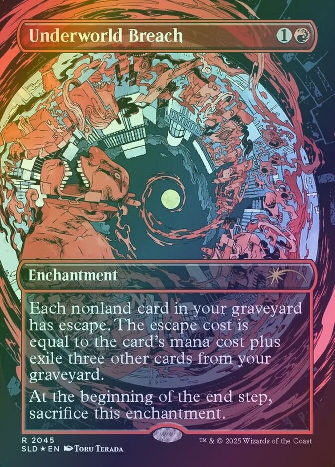 Underworld Breach (SLD) (2045) / Borderless / Raised Foil