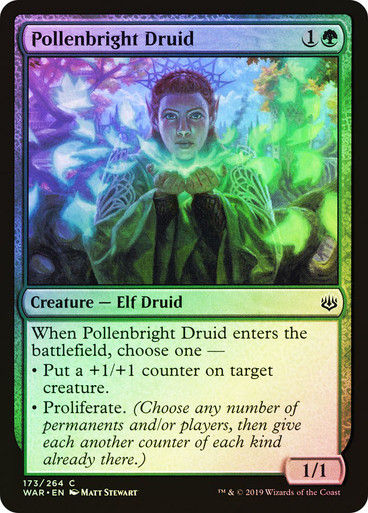 Pollenbright Druid (WAR) (173) / Foil