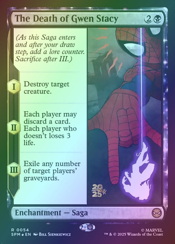 The Death of Gwen Stacy (PSPM) (54s) / Foil