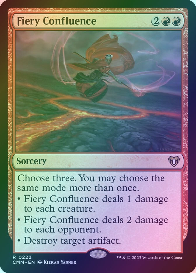 Fiery Confluence (CMM) (222) / Foil