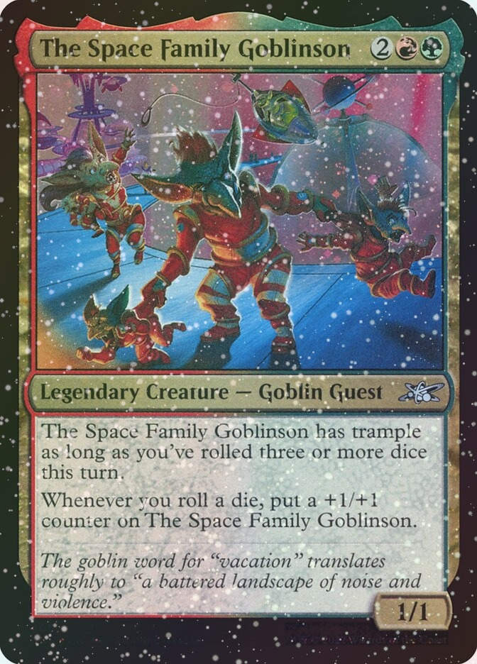 The Space Family Goblinson (UNF) (465) / Galaxy Foil