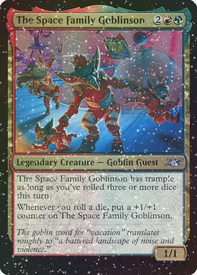 The Space Family Goblinson (UNF) (465) / Galaxy Foil