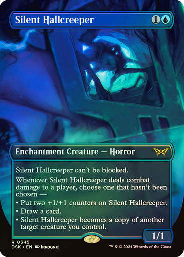 Silent Hallcreeper (DSK) (345) / Foil / Borderless