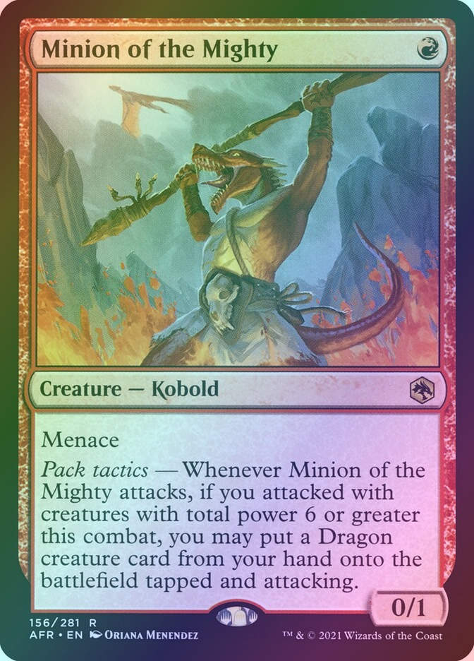 Minion of the Mighty (AFR) (156) / Foil