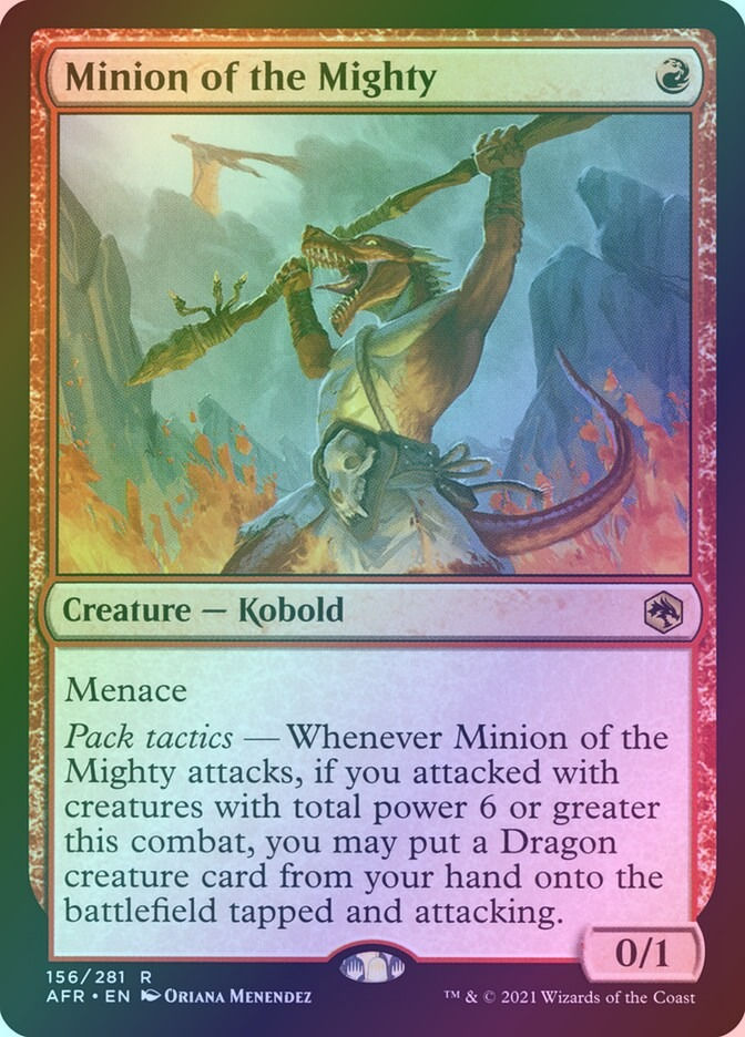 Minion of the Mighty (AFR) (156) / Foil