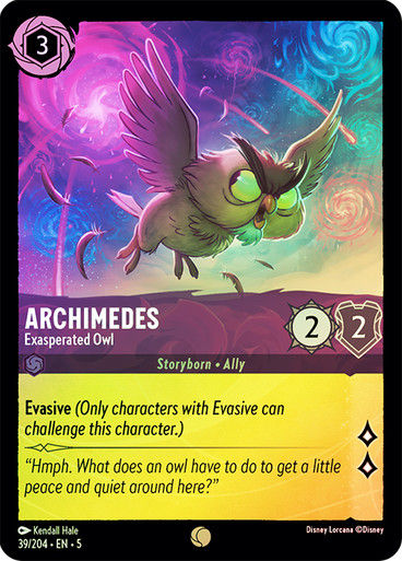 Archimedes - Exasperated Owl (LOR_SHS) / Foil