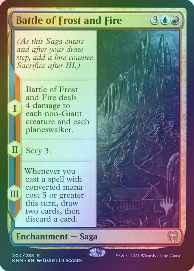 Battle of Frost and Fire (PKHM) (204p) / Foil