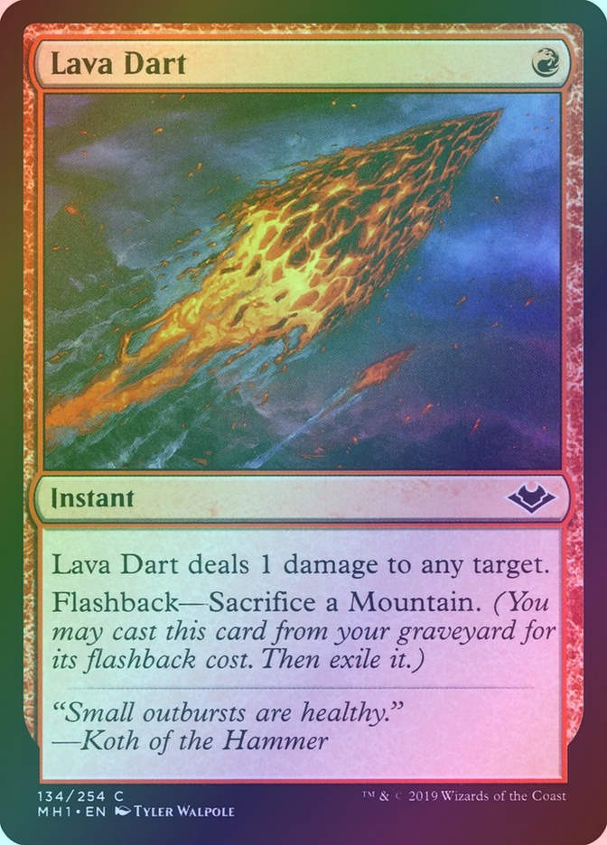 Lava Dart (MH1) (134) / Foil