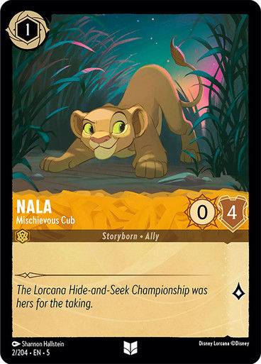 Nala - Mischievous Cub (LOR_SHS)