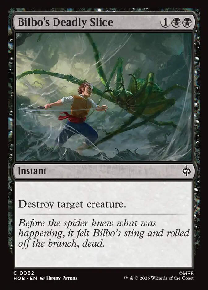 Bilbo's Deadly Slice (HOB) (62)