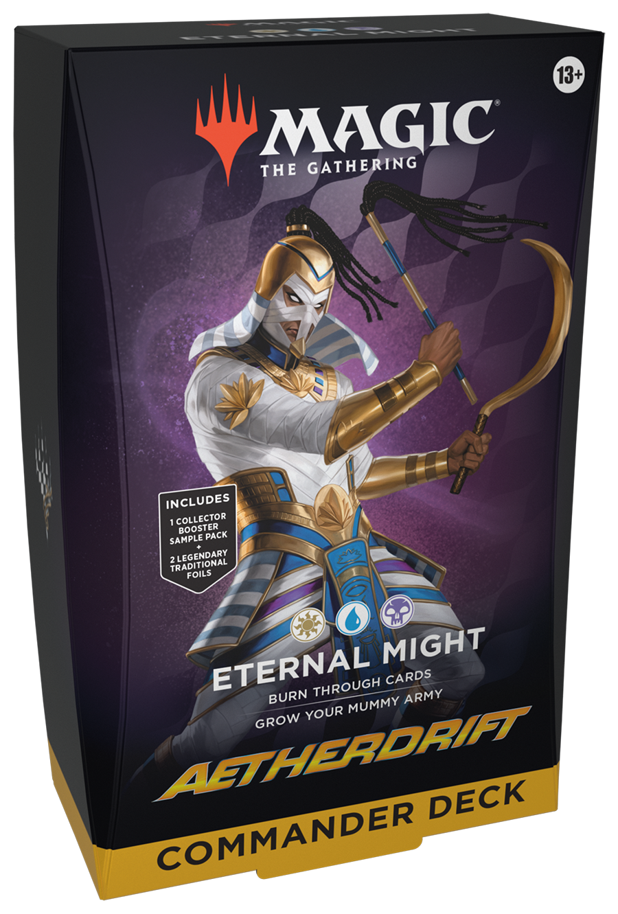 Aetherdrift Commander Deck - Eternal Might — cara 1 de 2