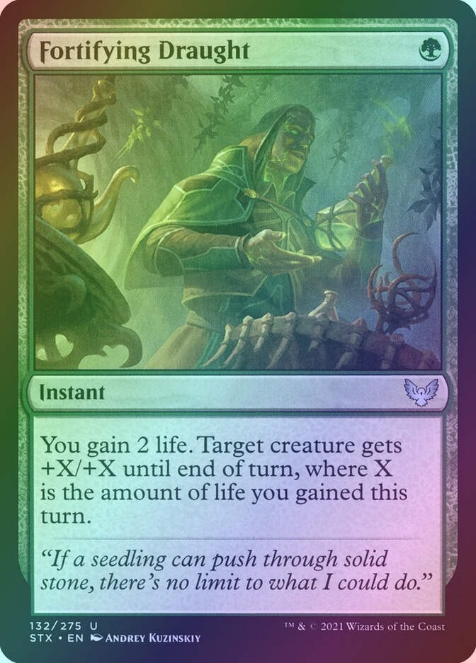 Fortifying Draught (STX) (132) / Foil