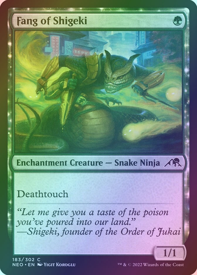 Fang of Shigeki (NEO) (183) / Foil