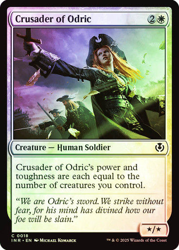 Crusader of Odric (INR) (18) / Foil