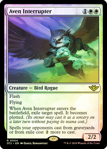 Aven Interrupter (otj) (4) / Foil